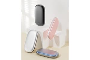 COMFY MATE Calentadores de Manos - Paquete de 2 Calentadores de Manos Recargables con magnético - Calentador de Manos eléctrico de hasta 20 Horas Máx. 55 ℃, Idea Tech Regalos para Hombres, Mujeres, Pesca