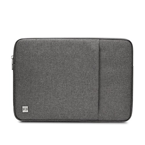 DOMISO 12.5" Laptop Sleeve Vertikalen Stil Wasserabweisend Laptop Sleeve Case Bag Hülle Schutzhülle Notebook Tasche Schutzabdeckung für 13 Zoll MacBook Air, Ultrabook Netbook Tablet (dunkelgrau)