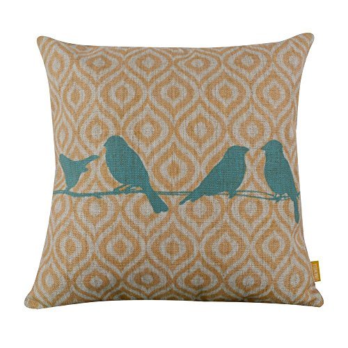 Preisvergleich Produktbild Jtartstore Bird Yellow Ikat Bestgiftsforfriendsfamilyfeaturessoft... g81