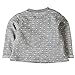 Bóboli Baby Girls FLEECE SWEATSHIRT Full Sweatshirt, Grey (melange Grey 8034), 6-12 months (Manufacturer size: 12M)