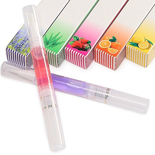Fashion gallery 2x 5ML Nail Nutrition Oil Pen, Multi-Function Nail Gel Cuticle Oil Prevent Agnail Nail Art Tools Mackup Accessories