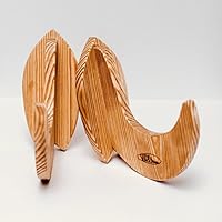 Handgefertigte Massivholzständer für Surfboard und Snowboard - 