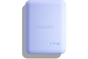 Be Lucent Aurora Toothbrush Steriliser, Case and Holder - Powerful UV-C Light Technology for a Clean and Bacterial Toothbrush - Practical, Stylish Design USB-C Rechargeable, lavender, Toothbrush case