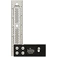 JESSEM 6” Stainless Steel Precision Square - Durable, Accurate, Premium Tool for Woodworking & Metalworking