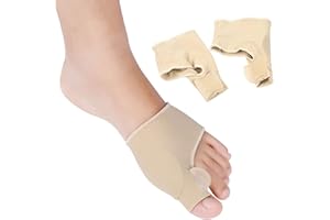 KARELLS Hallux Valgus Correcteur Jour Nuit, Gros Redresseur Orteil, Gros Redresseur Orteil Manchons de Protection pour Amortir Hallux Valgus, Hammer Toe, Soulagement de Douleur, 1 paires