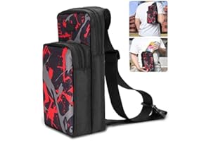 AIOMEST Custodia da viaggio per Nintendo Switch, custodia protettiva deluxe a guscio rigido per console Switch Pro Controller Joy-Con Grips, accessori