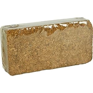 aquaristic.net Terrarium Humus Ziegel 650 g, , auch als Anzuchterde, Blumenerde, Kokoserde, Kokoshumus, Kokosfaser Substrat geeignet