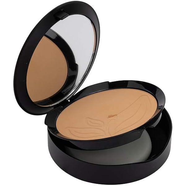 PUROBIO Blush Compact 'Cheeky Coral' – Marmoriertes Puder, Wasserbasierte Pigmente Für Natürlichen Glow