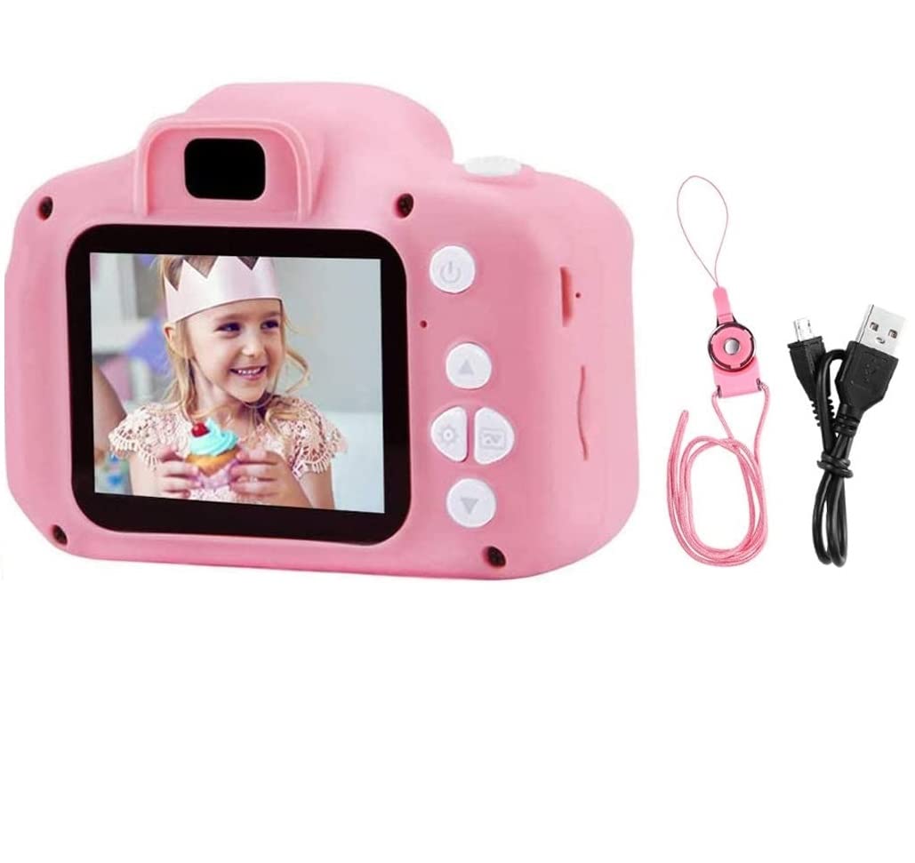 Tegan Kids Camera for Girls Boys, Kids Selfie Camera Toy 13MP 1080P HD Digital Video Camera for Toddler, Christmas Birthday Gifts for 3-10 Years Old Children Color Sent as per Availability.