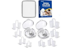 PONIZNO Dilatatore Nasale Antirussamento, Dilatatore Nasale Anti Russamento,soluzione confortevole e professionale per russare Anti Russare （10 pezzi）