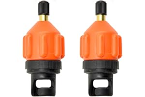 Fiyuer 2 Pcs Adaptador de Bomba Sup Board Inflatable para Tabla de Surf Accesorio Inflable Paddle Board Kayak