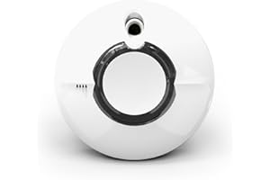 FireAngel FP2620W2-R Pro Connected Smart Smoke Detector with 10-Year Life Battery - Interlink Fire Alarm for Home with App, White, 1-Pack