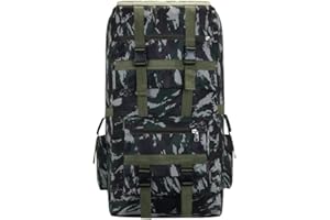 LUMoony 1Pcs Sac à dos de randonnée 120L Grande capacité Sac à dos Outdoor Camping Randonnée Voyage Sac à dos étanche Sac à dos tactique tactique pour hommes femmes