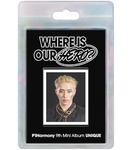 P1Harmony UNIQUE [Light Keyring Ver.] 9th Mini Album : Amazon.co