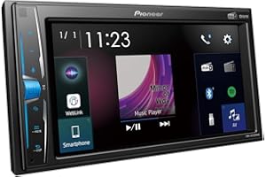 ‎PIONEER Pioneer DMH-A3300DAB radio samochodowe z podwójnym DIN, zestaw głośnomówiący Bluetooth, tuner DAB+, AppRadio