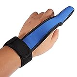 dedal para pesca Dedo puesto guantes de proteccion pesquera, se puede llevar en la mano izquierda o derecha desgaste antideslizante uno guantes de dedos