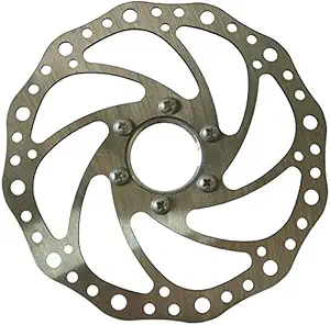 1 Piece High Strength Bike Brake Disk Plate Flange Type Threaded Disc Brake Disc 160Mm Diameter Bicycle Parts