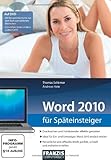 Image de Word 2010 für Späteinsteiger