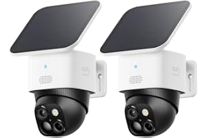 Anker eufy SoloCam S340, Dubbla linser & 3K-utomhusövervakningskamera