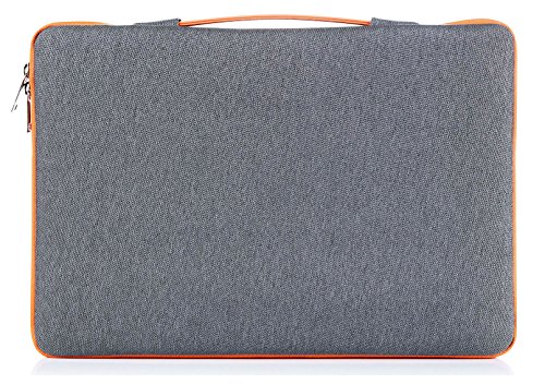 ProCase 12-12,9 Inch Schutztasche für Pro 4 3, Apple iPad Pro, Ultrabook Laptop Tablet Tragetasche Handtasche für Macbook 12 „, 11“ MacBook Air, Chromebook Pixel (Dukelgrau) - 7