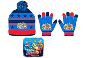 eplusm Conjunto Superzings guante,gorro y braga cuello