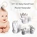 Produktbild Wokee 3D Baby Abformset Zubehör-3D Gips Handabdruck Fußabdruck Baby Form Hand & Fuß Casting Drucke Kit Cast Geschenk 3d handabdruck set Baby, Familie, Erwachsene 3D fussabdruck