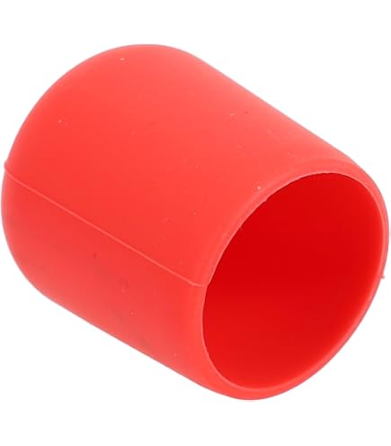 10 Tappi Terminali Rossi MDI 3.0 Per Canne Da Pesca, Tubi, Contenitori Postali – Plastica, Made In UK - Foto 3
