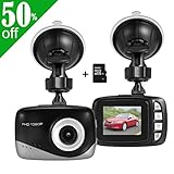 Unterstütz TF Speicherkarte 4GB bis 32GB(16 GB TF Karte im Lieferumfang erhalten). Abschließbare Saugnapfhalterung für eine einfache und stabile Montage sowie bedienerfreundliche Bedienoberfläche auf mehreren Sprachen. 1-Jahr Garantie Service und Professionelle Kundenservice & technische Hilfe