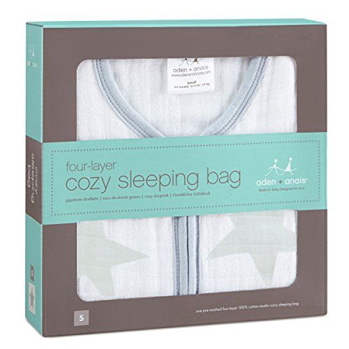 aden + anais 1062G Cozy Sleeping Bag Twinkle, XL - 2