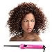 HerStyler Professional Baby Curling Wand Hair Curler 9mm – 18mm for Perfect Baby Curls (Pink)