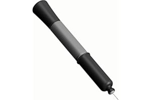 Fenxyo Dual-Action Ballpumpe mit Nadelspeicher, 5/10 Ersatznadeln & ausziehbares Kabel, Handpumpe Luftpumpe für Ihren Fußball, Rugby Ball, Volleyball, Basketball, Andere Aufblasbare Bälle, 1&2er-Pack