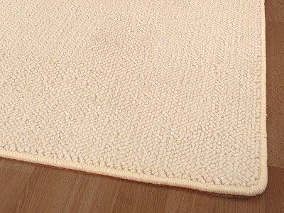 Natur Wolle Teppich Berber Malta Wollweiss in 24 Größen, Größe:300×300 cm - 4