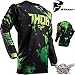 Produktbild MOTOCROSS KINDER SHIRT JERSEY TRIKOT SCHWARZ GRÜN THOR PULSE TYDY OFFROAD QUAD (S)