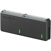 AMagisn Battery Charger For Insta360 X5 3-Slot Battery Charging Station With Indicators Insta360 X5 Accessories I.301017155