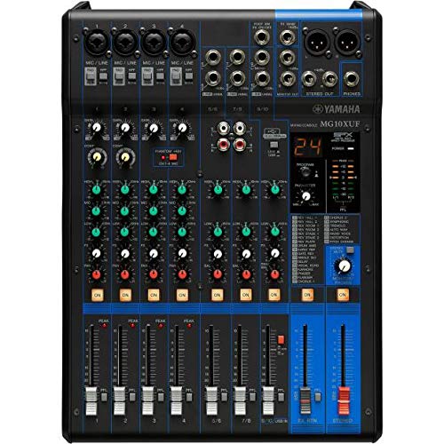 Yamaha MG10X Mixeur analogique (version avec fader)