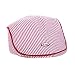 Ularma Adorable Baby Infant Boy Girl Stripe Beret Cap Peaked Baseball Hat (Pink)