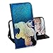 Produktbild Glitzer Brieftasche Hülle für Samsung Galaxy Note 10,Miagon Änderung Farbe Tier Gemalt PU Leder Faltbare Flip Case mit Kartenhalter Standfunktion,Leopard Katze
