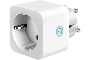 EXTRASTAR Intelligente WiFi Smart Mini Plug Spina Compatibile con Google Home/Amazon Alexa/IFTTT,TECKIN Controllo Remoto Funzione di Temporizzazione Presa Wireless per iOS