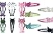 Smile YKK 3 Pairs Cartoon Girls Kids Hairpin BB Snap Clips Bobby Pins Butterfly