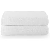 Top Towel Large Bath Shower Towels (2 Pieces): Soft and Absorbent Shower Towels &ndash; 100% Cotton, 400 g/m&sup2;, Lint Free