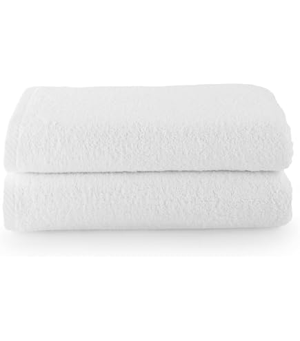 Burrito Blanco Lot De 6 Serviettes Hostellerie Lisas STOX10 Blanc 30x50 Cm - 480g/m²