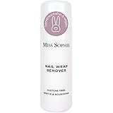Miss Sophie Nail Wrap Remover I Nagellackentferner für Nagelfolien I Milder & schneller Entferner I Frei von Aceton I Schutz 
