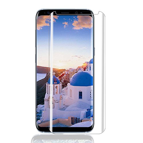 Samsung S8 Protection Écran, Pomisty Protecteur Film en Verre Trempé de 9H Dureté Anti-Rayure Protecion pour Samsung Galaxy S8