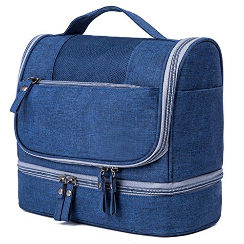 Preisvergleich Produktbild Irahdbowen Kulturbeutel Reise Frosted Wash Bag Water-Proof Aufbewahrungstasche 600D Cationic Oxford Stoff Make-up-Beutel Männer Frauen Bad Taschen Geschäftsreise Portable Aufbewahrungstasche