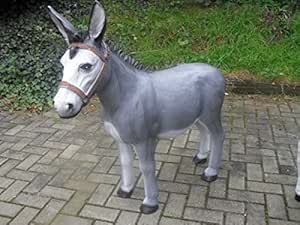 Lebensgroße Figuren Shop Esel - Tierfiguren - Eselfiguren