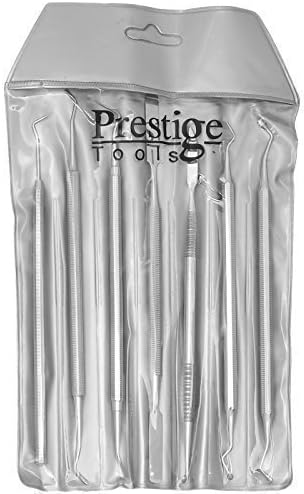 7 Pcs Prestige Dental Instruments Set Scalers Carving Instruments Amalgam Plugger double ended # 3065
