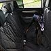 Produktbild Autoschondecke für Hunde Rückbank Sitzbezug Auto / kofferraumschutzdecke mit Seitenschutz für Hund / Rücksitzbezug Comfort / Schwarz Wasserdicht / Für Auto SUV