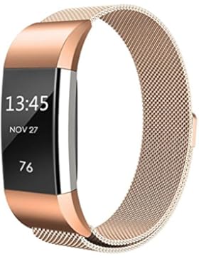 Ouneed® Für fitbit charge 2 Uhrenarmband Armband , Ultra-light Milanese Edelstahl Uhrenarmband Armband für Fitbit...