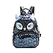 Produktbild VECOLE Rucksäcke Damen 2019 Eule Pailletten Rucksack Mode Tier Rucksack Cartoon Tasche Student Reisetasche(Blau)