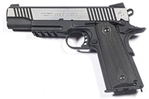 C Y B E R G U N Pistola Colt 1911 Scarrellante Black/Silver Cybergun (180525) 0.9 Joule